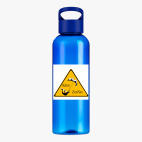 Прозрачная спортивная бутылка