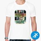 Мужская спортивная футболка