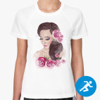 Женская спортивная футболка