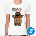 Женская спортивная футболка