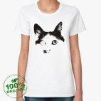 Женская футболка органик