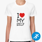 Женская спортивная футболка