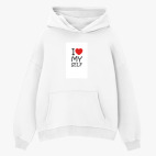 Толстовка худи оверсайз