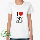 Женская футболка органик