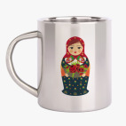 Кружка металлическая