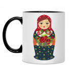 Кружка двухцветная