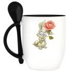 Кружка с ложкой