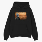 Толстовка худи оверсайз