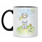 Кружка двухцветная