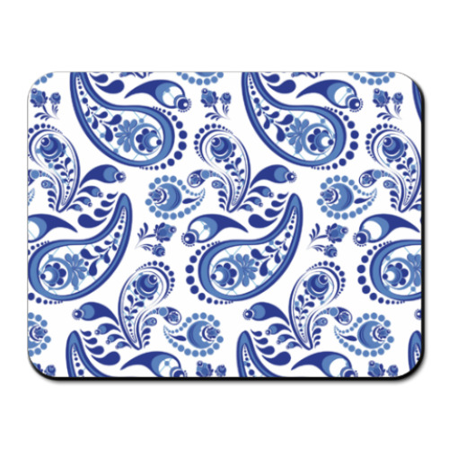 Коврик для мыши с принтом Гжель