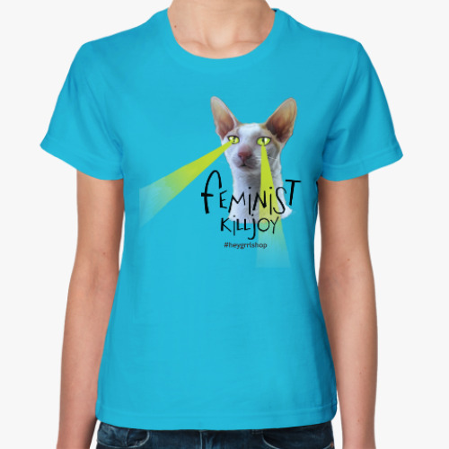 Женская футболка с принтом Feminist Killjoy