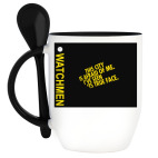 Кружка с ложкой