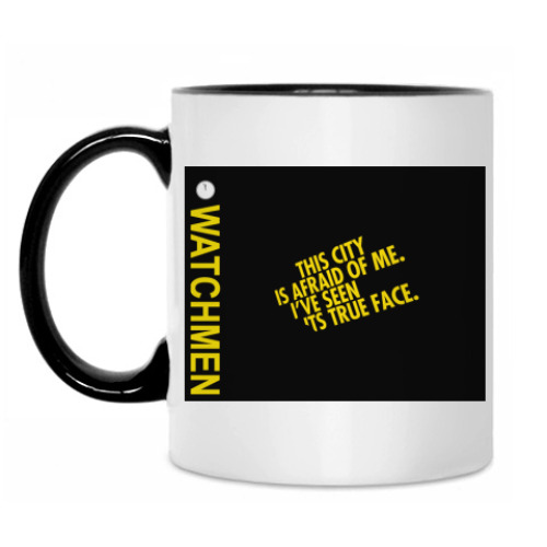 Кружка с принтом Watchmen City