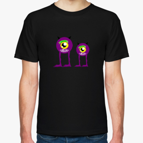 Футболка с принтом Мы инопланетяне