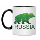 Кружка двухцветная