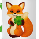 Пушистый лисенок