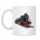 Паровоз Феликс Дзержинский и герб города Кургана