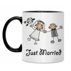 Кружка двухцветная