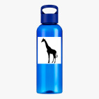 Прозрачная спортивная бутылка