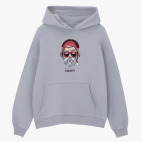 Толстовка худи оверсайз