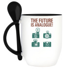 Кружка с ложкой