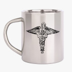 Кружка металлическая