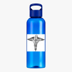 Прозрачная спортивная бутылка