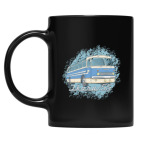 Кружка цветная UV-DTF