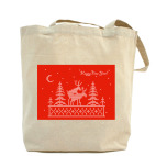 Олени при луне