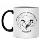 Кружка двухцветная