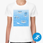 Женская спортивная футболка