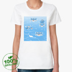 Женская футболка органик
