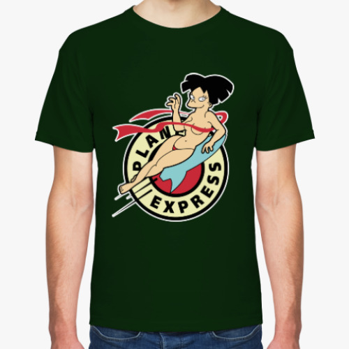 Футболка с принтом Футурама - Эми Вонг пин-ап