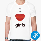 Мужская спортивная футболка