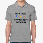 Мужская рубашка поло