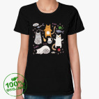 Женская футболка органик