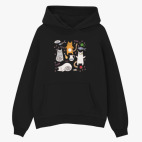 Толстовка худи оверсайз