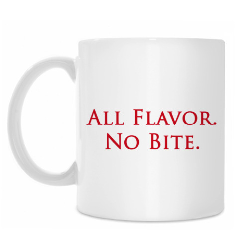 Кружка с принтом 'All Flavor'