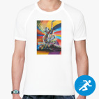 Мужская спортивная футболка