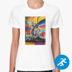 Женская спортивная футболка