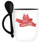 Кружка с ложкой