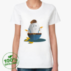 Женская футболка органик