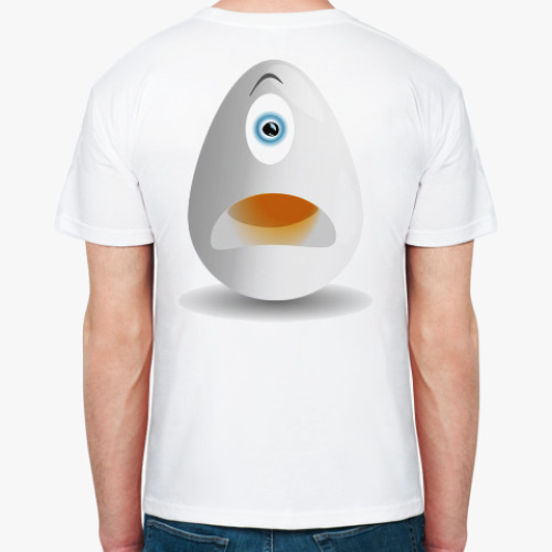 Футболка с принтом Забавные яйца