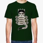 Классическая футболка Кот Кафка. Превращение.