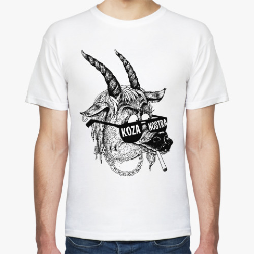 Футболка с принтом Коза Ностра