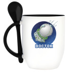 Кружка с ложкой