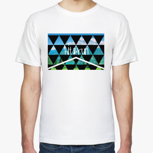 Футболка с принтом Hit&Run