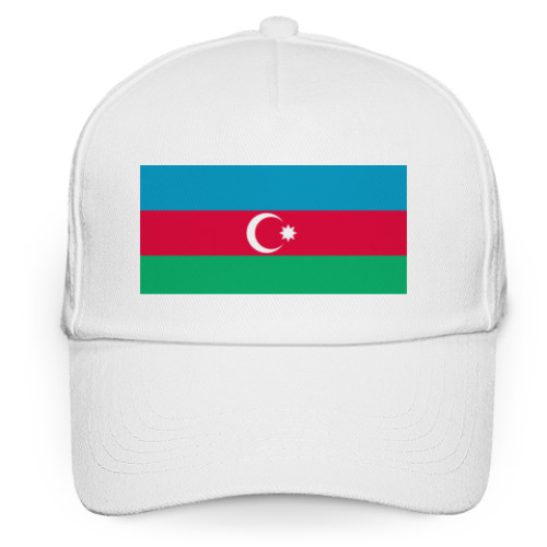 Кепка бейсболка с принтом Флаг Азербайджан