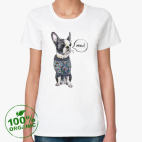 Женская футболка органик