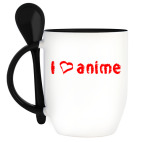 Кружка с ложкой